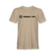 Double Tap Industries Double Tap Ind. Short Sleeved T-Shirt - Men's, Sand, Large, AP-SST-1-L