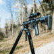 Double Tap Industries Stronghold Aluminum Shooting Tripod w/Ball Head, Black, TRI-A-002BH