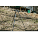 Double Tap Industries Stronghold Carbon Fiber Shooting Tripod w/Leveling Head, Black, TRI-CF-002L
