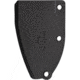 Doug Ritter RSK MK5 Fixed Blade Black Knife, 1.75 black coated 2Cr13 stainless blade, Skeletonized handle, DRMK5K / 2380K