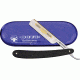 Dovo Straight Razor Carbon, Ebony Wood Handle DOV4580