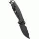 DPx Gear DPx HEST/F Triple Black 3.14in Blade Folding Knife,G10/Titanium Handle,Plain Edge DPHSF125
