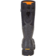 Dryshod Steel-Toe Adjustable Gusset Work Boot, Black/Yellow, 16, STG-UH-BK-016