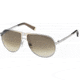 DSquared DQ0067 Sunglasses - Shiny Palladium Frame Color, Gradient Brown Lens Color