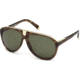 DSquared DQ0069 Sunglasses - Dark Havana Frame Color, Green Lens Color