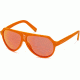 DSquared DQ0093 Sunglasses - Shiny Orange Frame Color, Brown Mirror Lens Color