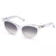 DSquared DQ0097 Sunglasses - White / Crystal Frame Color, Gradient Smoke Lens Color