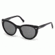 DSquared DQ0180 Sunglasses - Shiny Black Frame Color, Smoke Lens Color