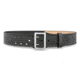 2-1/4&quot; Basketweave Leather Sam Browne Duty Belt (Half Lined) with Solid Brass Nickel Buckle