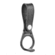 Plain Leather PR24 Holder with Black Plastic Ring