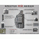 Dynamic Force Technologies Specter HD Series IWB Holster, Glock 19/23, Right Hand, Black SHD-G19-RH