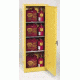 Eagle Manufacturing Space-Saver Flammable Liquids Storage Cabinets, Vertical, Eagle Manufacturing 1923 Space Saver Cabinet, Manual Closing Door