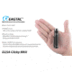 EAGTAC D25A RC MKII Flashlight, XP-L HI V2 NW LED, 330lm, Black, D25A-CLICKY-MKII-XPLHI-NW