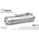 EAGTAC D3C RC Ti Flashlight, Luminus SST20 CRI-95 4000K NW LED, 510lm, Silver, D3C-CLICKY-TI-SST20-NW