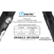 EAGTAC DX30LC2-SR Side-LED Rechargeable Flashlight, Spot XP-L HI V2 NW w/ Flood Nichia 219B CRI92 5700K LED, 1080lm/390lm, Black, DX30LC2SR-XPLHINW-SIDE219B-BASE