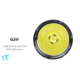 EAGTAC G3V XHP70.2 Flashlight, 21700 5000mAh li-ion, NW LED, 2990 Lumen, Black, G3V-XHP702-NW