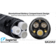 EAGTAC GX25A3 Flashlight, XM-L2 U2 NW LED, 1105lm, Black, GX25A3-XML2-NW
