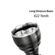 EAGTAC M30LC2-C Flashlight, 3 Nichia 219B CRI-92 LED, 1000lm, Black, M30LC2C-3*219B-BASE-NW