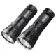 EAGTAC MX25L3 Flashlight Kit, XM-L2 CW U2 LED, 1505lm, Black, MX25L3-XML2-KIT-CW
