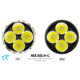 EAGTAC MX30L4-C Base Flashlight, 4 Nichia 219C CRI92 4000K LED, 3300lm, Black, MX30L4C-4*219C-BASE-NW