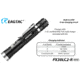EAGTAC PX30LC2-R Base Flashlight, XP-L HI CW LED, 1160lm, Black, PX30LC2R-XPLHI-BASE-CW