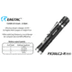 EAGTAC PX30LC2-R Base Flashlight, XP-L HI CW LED, 1160lm, Black, PX30LC2R-XPLHI-BASE-CW