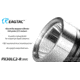 EAGTAC PX30LC2-R Base Flashlight, XP-L HI CW LED, 1160lm, Black, PX30LC2R-XPLHI-BASE-CW
