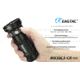Eagtac Rechargeable MX30L3C-R 6219C 4000K LED Flashlight, Black, Medium, MX30L3CR6*219C