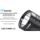 EAGTAC T25L-R MKII Flashlight Base, XHP35 HD CW LED, 2200lm, Black, Medium 4109