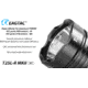 EAGTAC T25L-R MKII Flashlight Kit, XHP35 HD CW LED, 2200lm, Black, Medium 4110