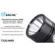 EAGTAC TX3G MKII Flashlight, XHP70.2 NW LED, 3320lm, Black, TX3G-MKII-XHP702-REG-NW