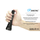 Eagtac USB Rechargeable S25LR XHP35 HI 385 Meter Tactical Flashlight, Black, Medium, S25LRXHP35HI