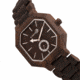 Earth Wood Acadia Bracelet Watch, Dark Brown, One Size, ETHEW4702