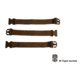 Eberlestock 38mm x 12in Extend Straps, M-Type, Dry Earth, ACME