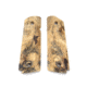 Ed Brown Products Bobtail Grip Bushing, 1911, Buckeye Burl, Pair 12, Burlwood, 45-BURL-12