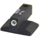 Ed Brown Products Dovetail Night Front Sight, 1911, 0.18in Height, 65 degree Dovetail, Black, 1620-180