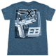 Ed Brown Products FX1 T-Shirt, Medium, Heather, 964-FX1-M