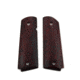 Ed Brown Products Grip Bushing, 1911, Smooth, Pair 12 Design, Cocobolo, 45912-SMOOTH-12