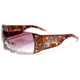 Ed Hardy Skull &amp; Cherry Blossoms Sunglasses EHS-022
