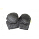 EDEMO Damascus DKX1B Vortex Gel-Core Hybrid Knee Pads, Black, 1 size DKX1B, EDEMO1