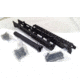 EDEMO Midwest Industries AKXG2 Extended Universal M-Lok Model-Rail Top, Black, MI-AKXG2-UM, EDEMO1