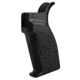 Edgar Sherman Design Granite Grip with Beavertail, Fine Texture, Fits AR Platform, Matte Finish, Black, ESD-GRANITE-B-F-BLK