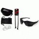 Edge Eyewear Acid Gambit 2 Lens Kit, Soft-Touch Matte Black Frame / Clear Vapor Shield,, SG2K-1