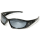 Edge Eyewear Baretti-Black / Silver Mirror Lens with Gasket GSB117