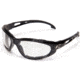 Edge Eyewear Dakura-Black / Clear Vapor Shield Lens with Gasket GSW111VS