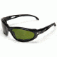 Edge Eyewear Dakura-Black / IR 3.0 Light Welding Lens with Gasket GSW11-IR3