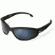 Edge Eyewear Dakura Polarized-Black / G-15 Silver Mirror Lens with Gasket GTSM21-G15-7
