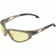 Edge Eyewear Dakura Safety Glasses Camouflage Frame Yellow Lens Sw112cf