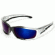 Edge Eyewear Kazbek-Black / Blue Mirror Lens with Gasket GSK118