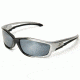 Edge Eyewear Kazbek-Black / Silver Mirror Lens with Gasket GSK117